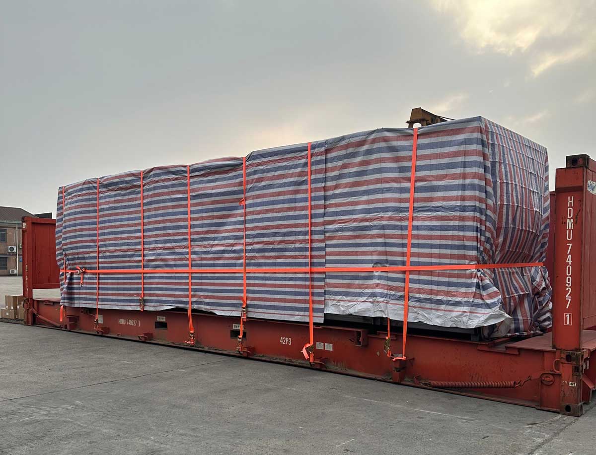 達克羅涂覆生產線國外線順利發(fā)貨